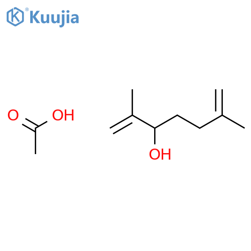 1,6-Heptadien-3-ol, 2,6-dimethyl-, acetate structure