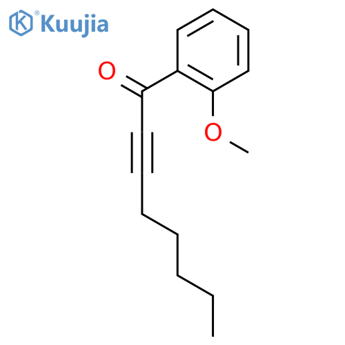2-Octyn-1-one, 1-(2-methoxyphenyl)- structure