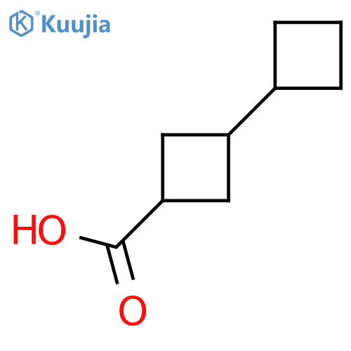 [1,1'-bi(cyclobutane)]-3-carboxylic acid structure