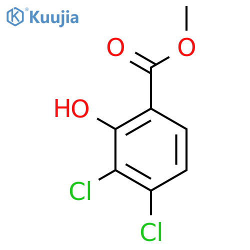 Methyl 3,4-dichloro-2-hydroxybenzoate structure