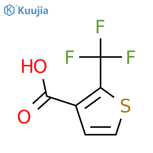 2-(Trifluoromethyl)thiophene-3-carboxylic acid structure