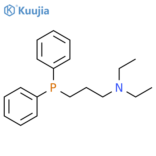 1-Propanamine, 3-(diphenylphosphino)-N,N-diethyl- structure
