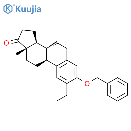 ESTRA-1,3,5(10)-TRIEN-17-ONE, 2-ETHYL-3-(PHENYLMETHOXY)- structure