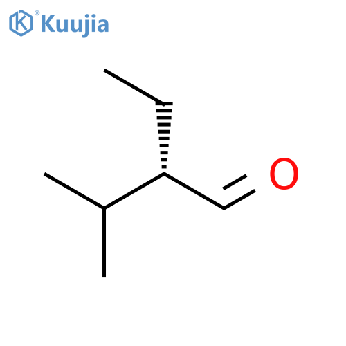 (2S)-2-ethyl-3-methylbutanal structure