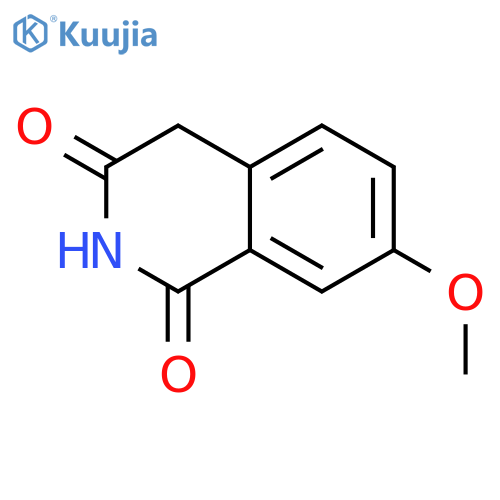 7-Methoxyisoquinoline-1,3(2H,4H)-dione structure