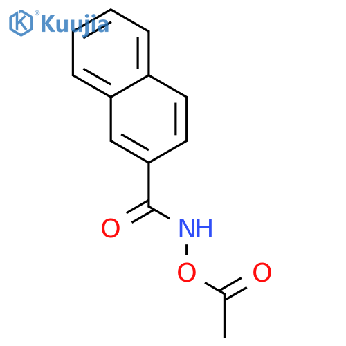 Acetic acid,(2-naphthalenylcarbonyl)azanyl ester structure
