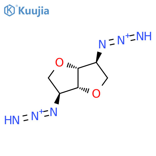 (3S,3AR,6S,6aR)-3,6-Diazido-hexahydrofuro3,2-bfuran structure