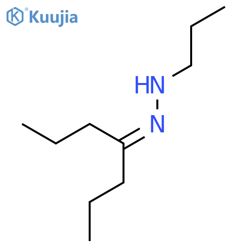 4-Heptanone,2-propylhydrazone structure
