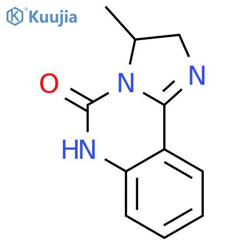 Imidazo[1,2-c]quinazolin-5(3H)-one,2,6-dihydro-3-methyl- structure