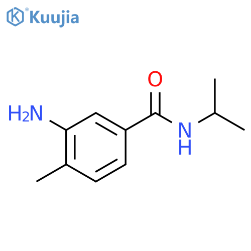 3-Amino-N-isopropyl-4-methylbenzamide structure