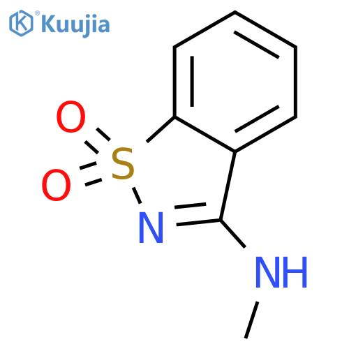 3-(methylamino)-1lambda6,2-benzothiazole-1,1-dione structure