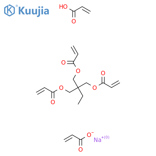 Sodium;2,2-bis(prop-2-enoyloxymethyl)butyl prop-2-enoate;prop-2-enoate;prop-2-enoic acid structure