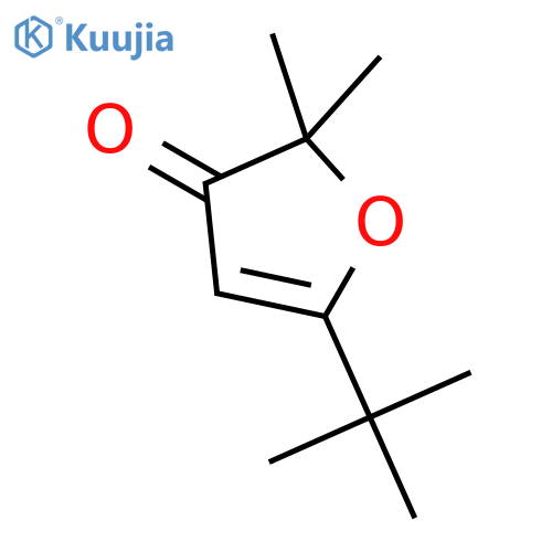 3(2H)-FURANONE, 5-(1,1-DIMETHYLETHYL)-2,2-DIMETHYL- structure