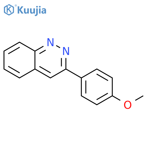 3-(4-methoxyphenyl)-Cinnoline structure