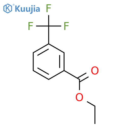 Ethyl 3-(trifluoromethyl)benzoate structure