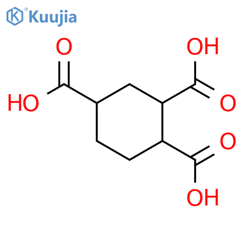 (1alpha,2alpha,4alpha)-1,2,4-cyclohexanetricarboxylic Acid structure