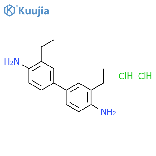 3,3'-Diethylbenzidine Dihydrochloride structure