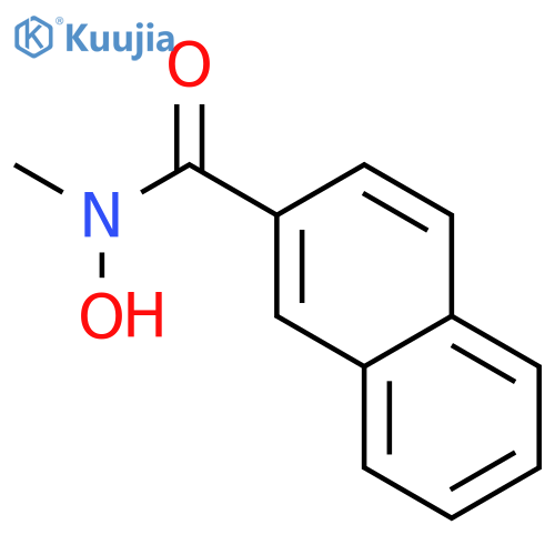 N-hydroxy-N-methylnaphthalene-2-carboxamide structure