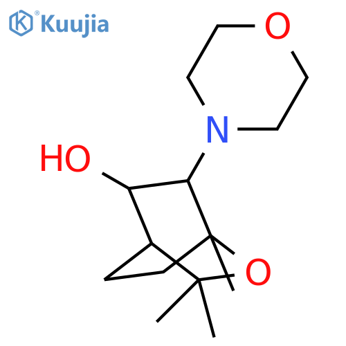2,2,4-trimethyl-5-morpholin-4-yl-3-oxabicyclo[2.2.2]octan-6-ol structure