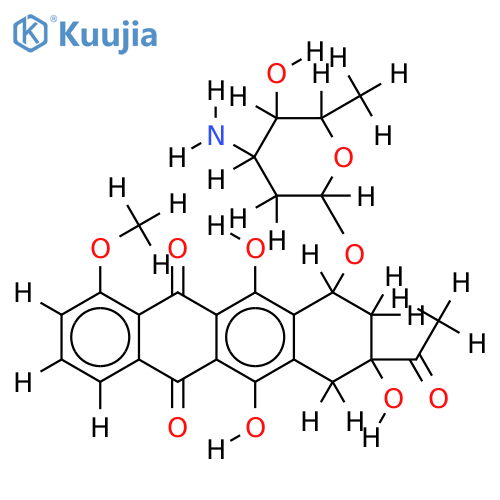 Rubidomycin (Daunomycin) structure