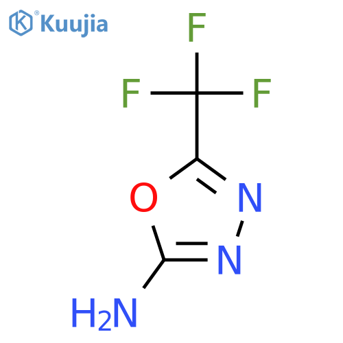 5-(Trifluoromethyl)-1,3,4-oxadiazol-2-amine structure