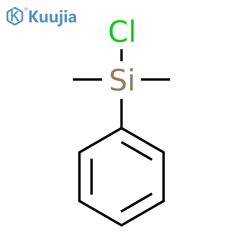 Phenyldimethylchlorosilane structure