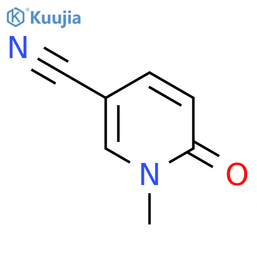 1-Methyl-6-oxo-1,6-dihydropyridine-3-carbonitrile structure