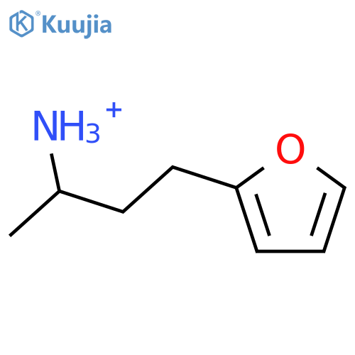 3-(2-furyl)-1-methylpropylamine structure