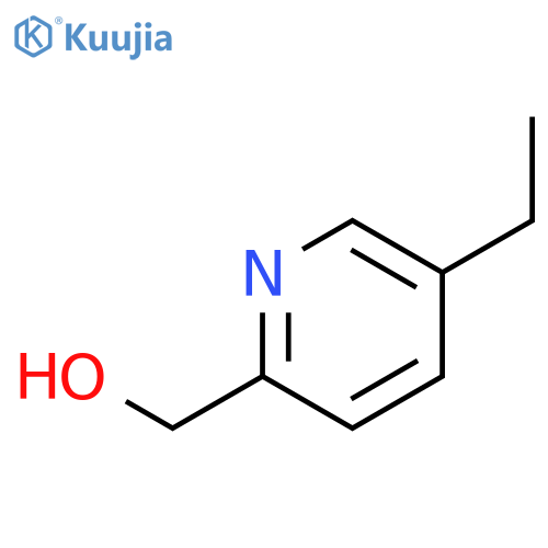 (5-ethylpyridin-2-yl)methanol structure