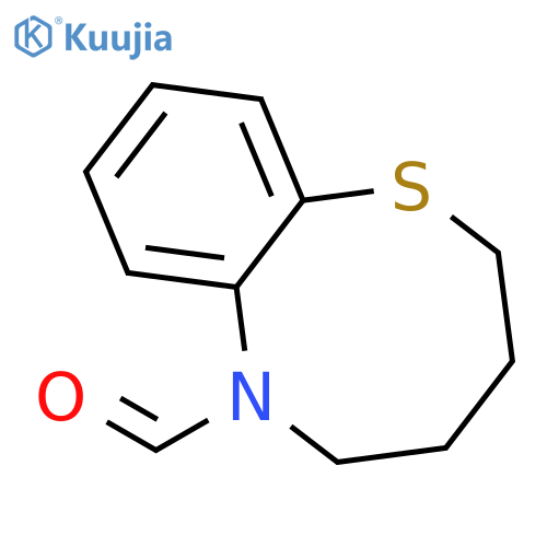 6H-1,6-BENZOTHIAZOCINE-6-CARBOXALDEHYDE, 2,3,4,5-TETRAHYDRO- structure