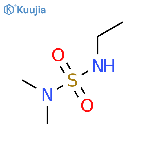 Sulfamide, N'-ethyl-N,N-dimethyl- structure