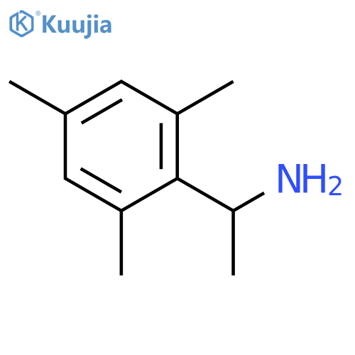 1-(2,4,6-trimethylphenyl)ethan-1-amine structure