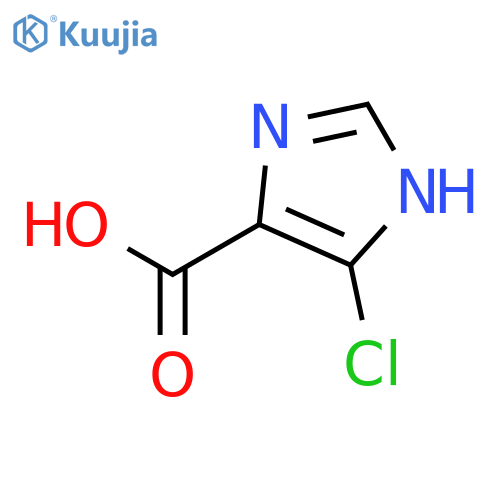 5-chloro-1H-Imidazole-4-carboxylic acid structure
