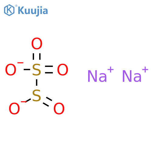 Sodium metabisulfite structure