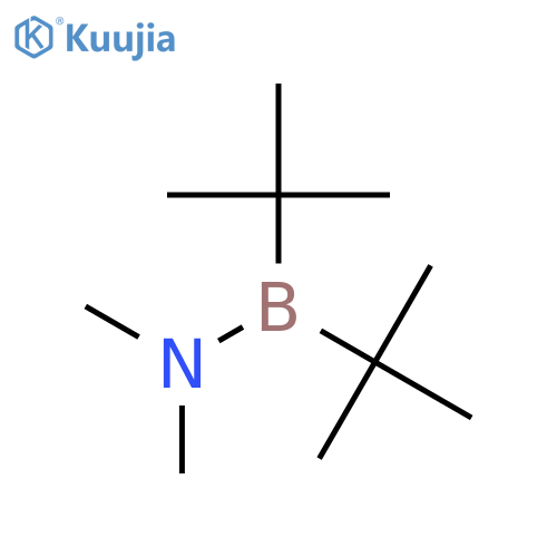 boranamine, b,b-di-tert-butyl-n,n-dimethyl- structure