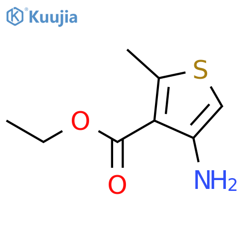 ethyl 4-amino-2-methylthiophene-3-carboxylate structure