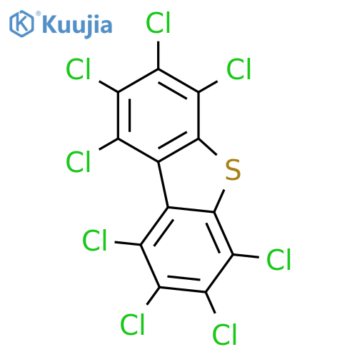 DIBENZOTHIOPHENE, OCTACHLORO- structure