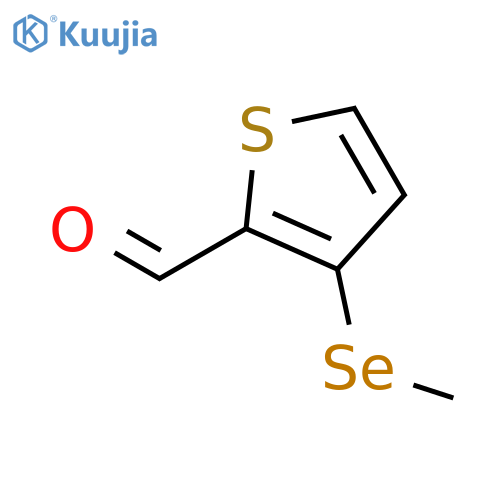 2-THIOPHENECARBOXALDEHYDE, 3-(METHYLSELENO)- structure