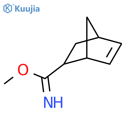 Bicyclo[2.2.1]hept-5-ene-2-carboximidicacid, methyl ester structure