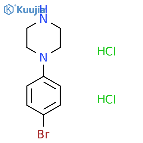 1-(4-Bromophenyl)piperazine dihydrochloride structure