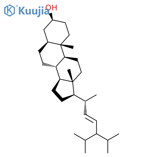 Stigmast-22-en-3-ol, 28-methyl-, (3b,5a,22E)- structure