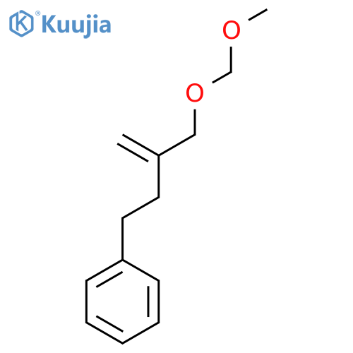 BENZENE, [3-[(METHOXYMETHOXY)METHYL]-3-BUTENYL]- structure