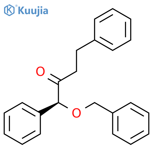 2-BUTANONE, 1,4-DIPHENYL-1-(PHENYLMETHOXY)-, (1S)- structure