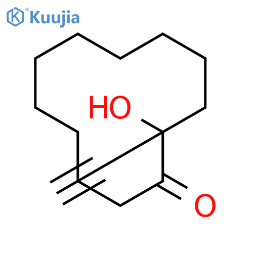 Cyclododecanone, 2-ethynyl-2-hydroxy- structure