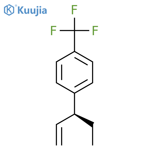 Benzene, 1-[(1S)-1-ethyl-2-propenyl]-4-(trifluoromethyl)- structure