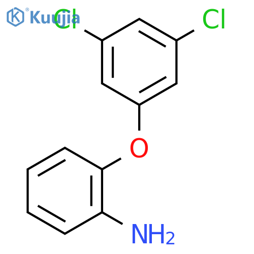Benzenamine, 2-(3,5-dichlorophenoxy)- structure
