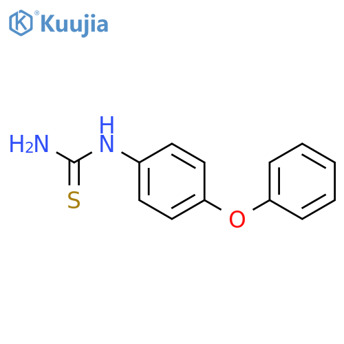 N-(4-Phenoxyphenyl)thiourea structure