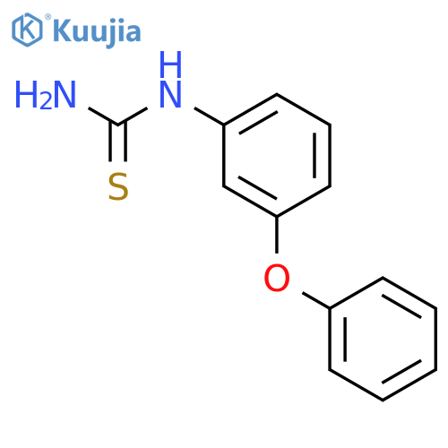 (3-Phenoxyphenyl)thiourea structure