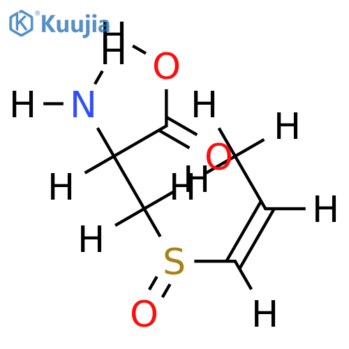 (+)-S-1-propenyl-L-cysteine sulfoxide structure