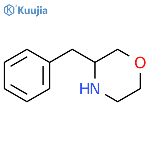 3-benzylmorpholine structure